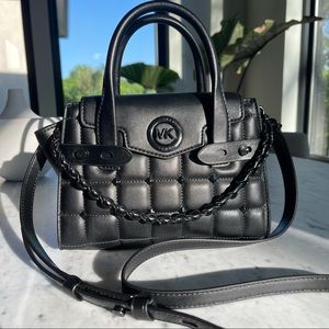 SOLD Michael Kors All-Black Carmen Handbag